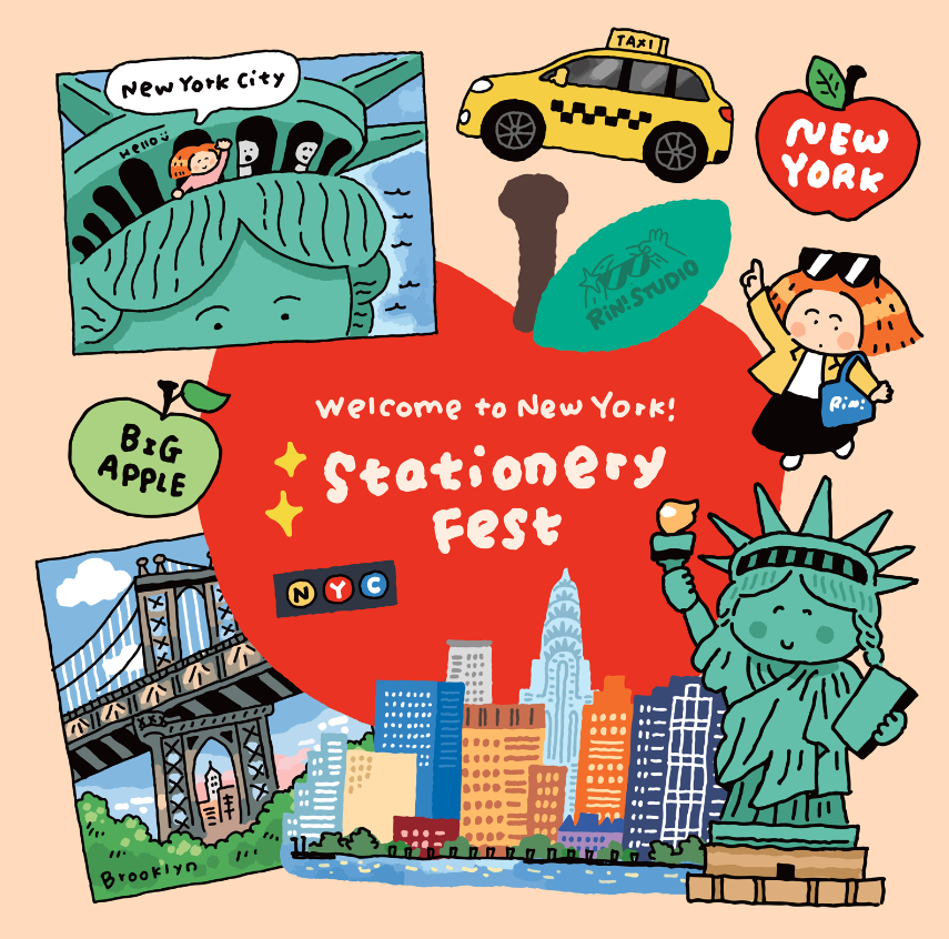 Welcome to New York — RiN! Studio Stationery Fest
